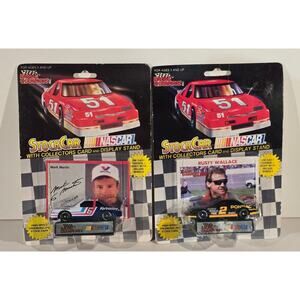 Racing Champions NASCAR Mark Martin #6 & Rusty Wallace #2 MOC Lot